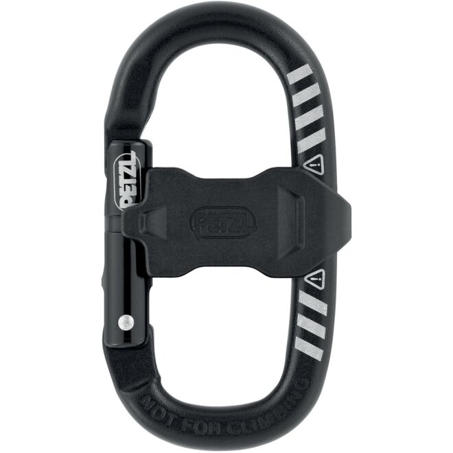 Petzl Mino mit Zubehör Materialkarabiner