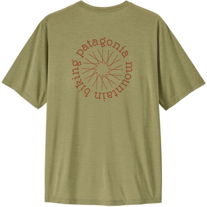 Patagonia M's Cap Cool Daily Shirt - Spoke Stencil Herren T-Shirt