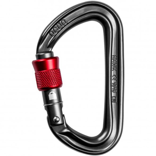 Ocun Hawk Screw kletter karabiner mit schraubverschluss