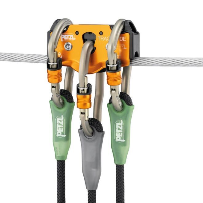 Petzl Trac Guide doppelte Kletterrolle