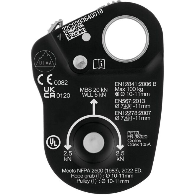 Petzl Mini Traxion blockierende Rolle