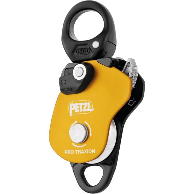 Petzl Pro Traxion blockierende Rolle zum Klettern