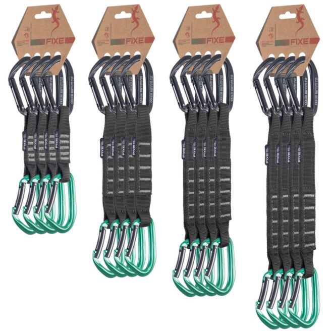 Fixe Pack 4 Puput Wide Klettersteigkarabiner