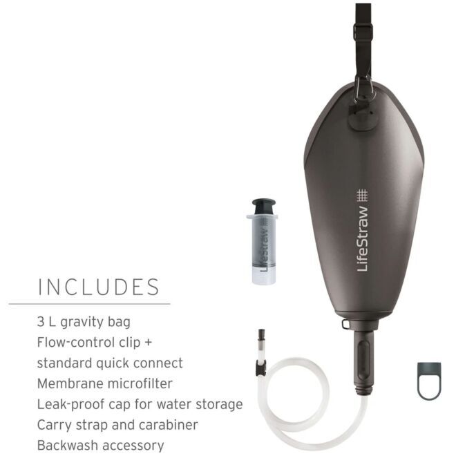 LifeStraw Peak Series Gravity Filter System 3l Wasseraufbereitungssystem
