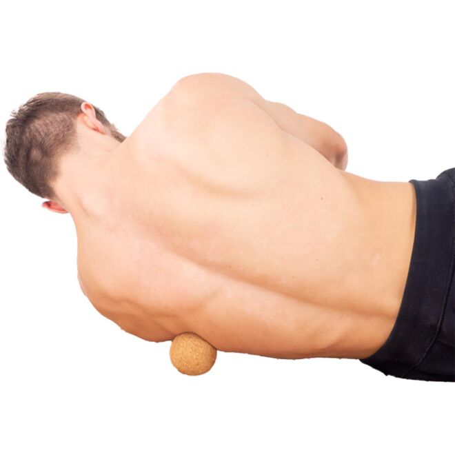 Lattice Training Peanut Roller Korkmassager