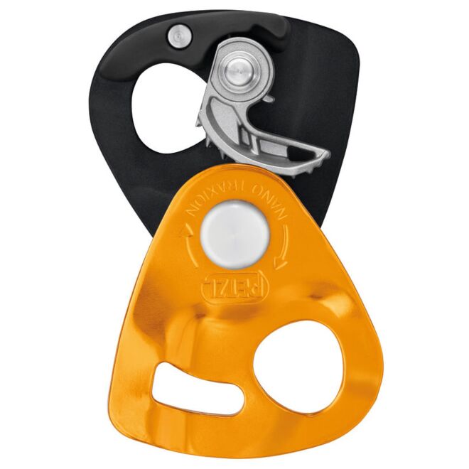 Petzl Nano Traxion blockierende Rettungsrolle