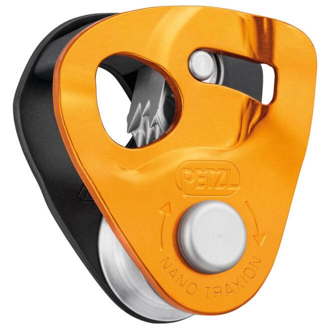Petzl Nano Traxion blockierende Rettungsrolle