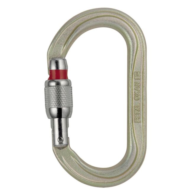 Petzl Oxan Arbeitskarabiner mit Schraubverschluss