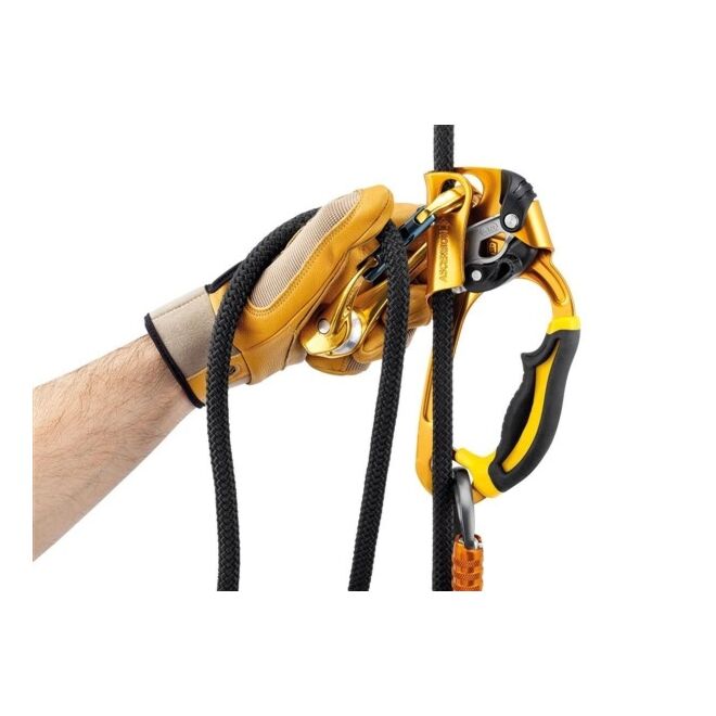 Petzl Rollclip A Karrabiner mit geradem Hebel für Arbeiten in der Höhe