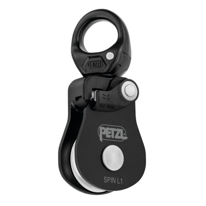 Petzl Spin L1-Yellow einfache Flaschenzug für Arbeiten in der Höhe