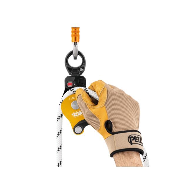 Petzl Spin L1-Yellow einfache Flaschenzug für Arbeiten in der Höhe