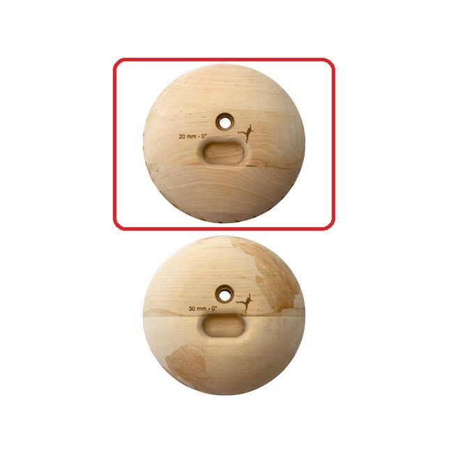 Metolius Wood Grips Pockets 0° set 6 Klettergriffe