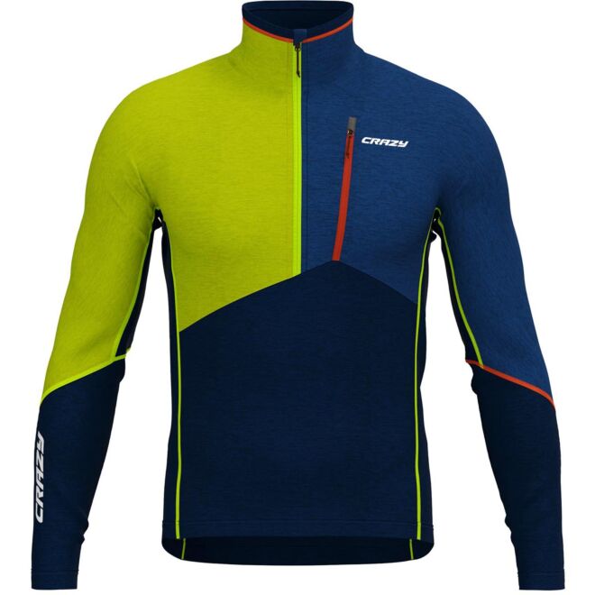 Crazy Pull Flame Herren technische Fleecejacke