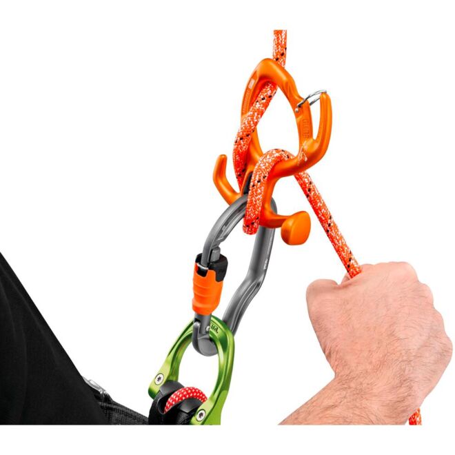Petzl Push + 9 mm semistatische ultraresistente für canyoning und speleologie