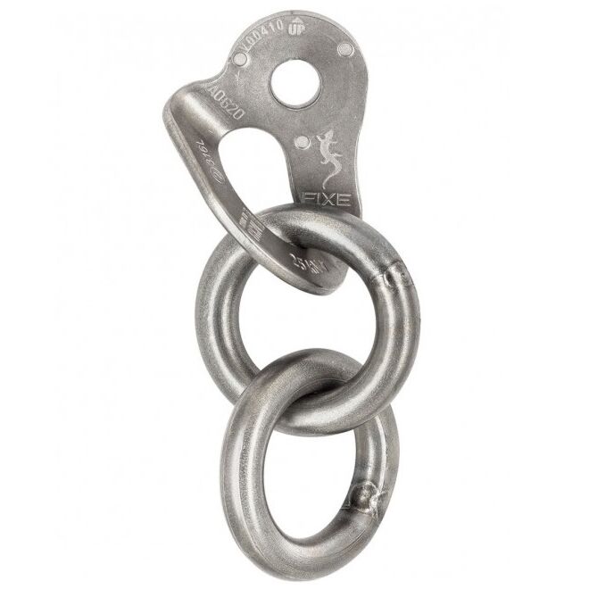 Fixe C-Belay Station Fixe 1 316L M10 platte + 2 ringen