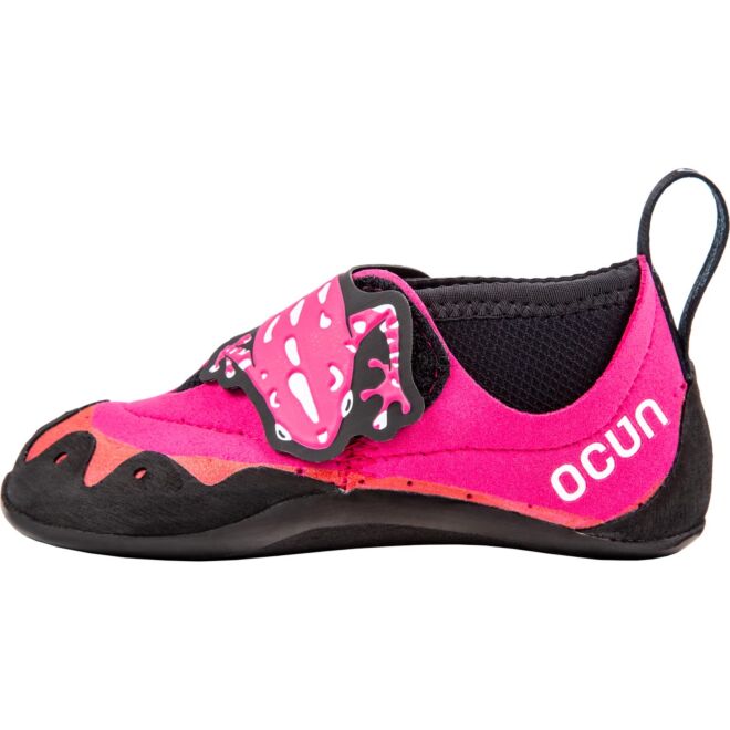 Ocun Ribbit Pink Schwarz Kinder Kletterschuhe