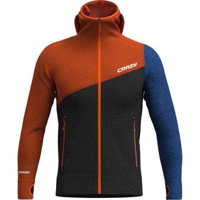 Crazy Pull Gulliver Herren technische Fleecejacke