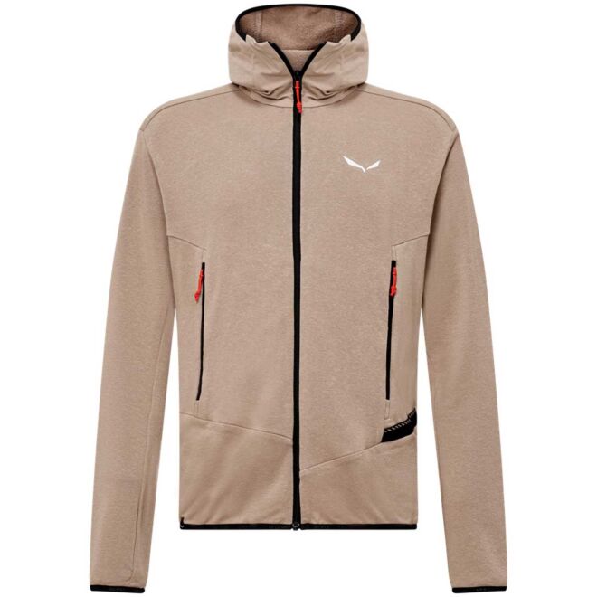 SALEWA Agner Hemp 2 Hooded Jkt M technische Fleecejacke Herren