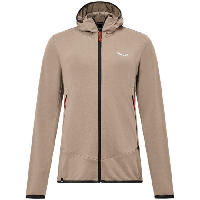 SALEWA Agner Hemp 2 Hooded Jkt W technische Fleecejacke Damen