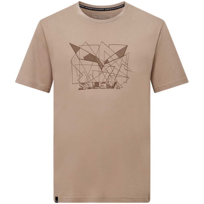SALEWA Eagle Geometric T-Shirt M Herren T-Shirt
