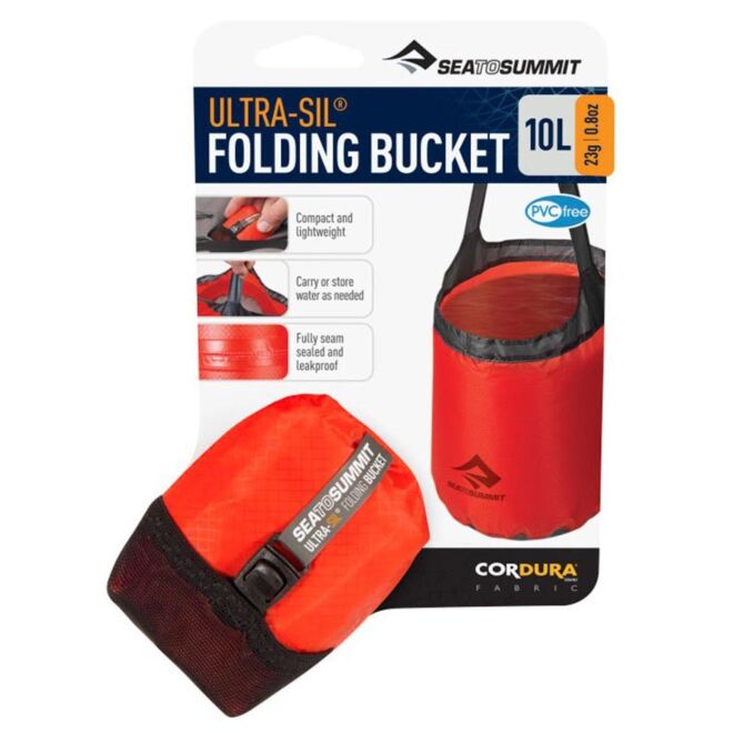 Sea To Summit Ultra-Sil Folding Bucket 10L Wassertransporttasche