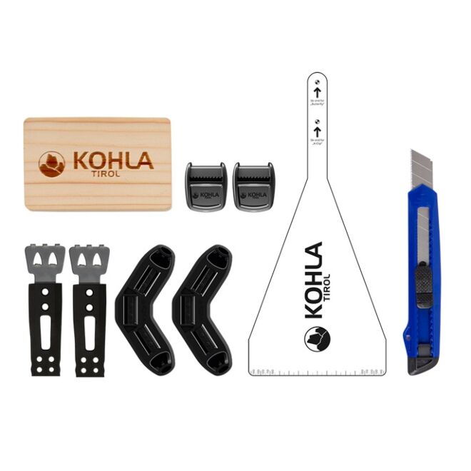 Kohla Multiclipsystem set für die Bearbeitung von Fell