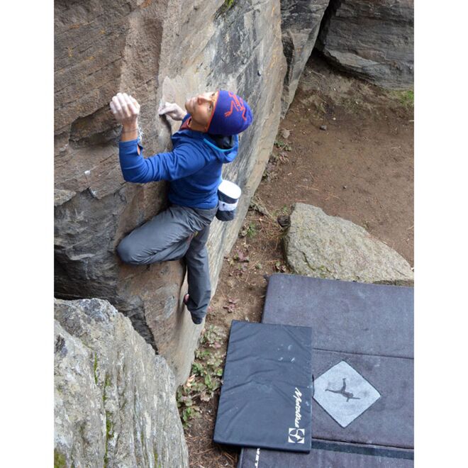 Metolius Shortstop crash pad boulder klettern