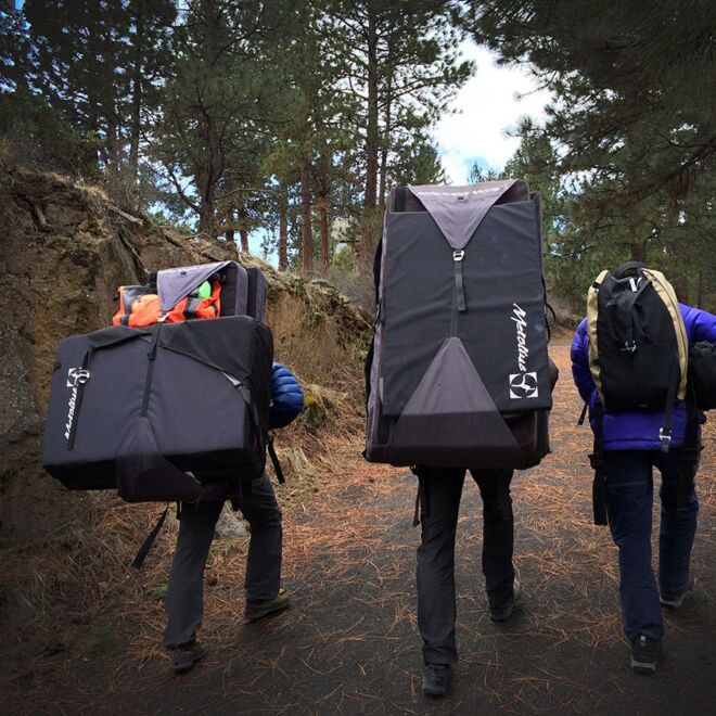 Metolius Shortstop crash pad boulder klettern