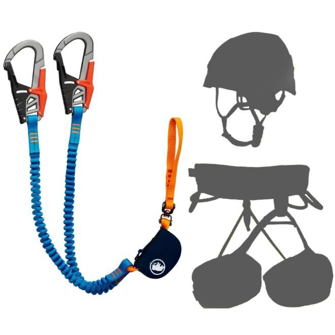 Oliunìd Deal Kit Mammut Skywalker Pro Turn Klettersteigset + Helm und Gurt