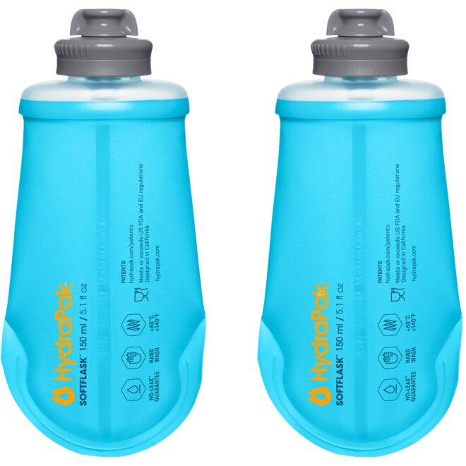 HydraPak SoftFlask 150 ml 2-Pack wiederverwendbare weiche Flaschen