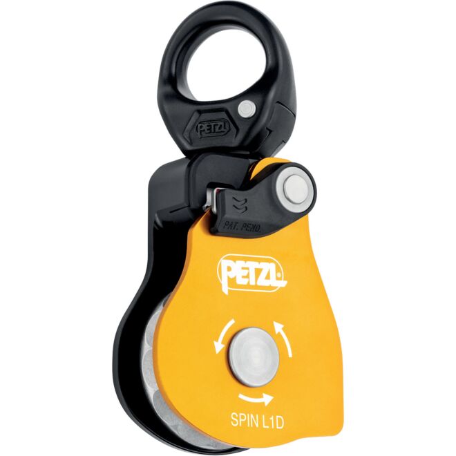 Petzl Spin L1D einfache Rolle für Arbeiten in der Höhe