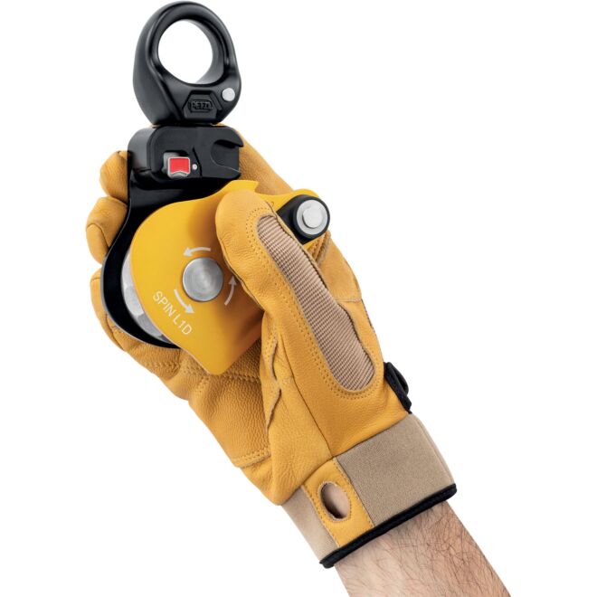Petzl Spin L1D einfache Rolle für Arbeiten in der Höhe