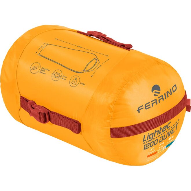 Ferrino Lightec 1200 Duvet RDS Down Schlafsack