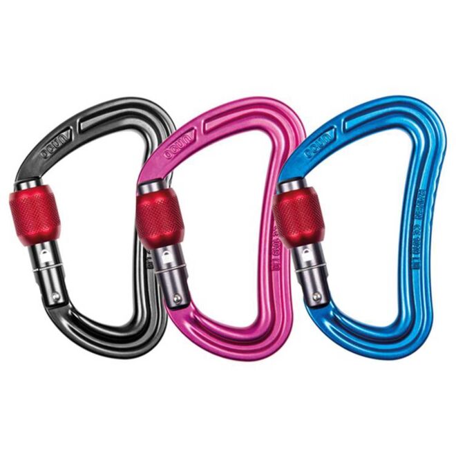 Ocun Raven Screw 3-Pack kletterkarabiner mit Schraubverschluss