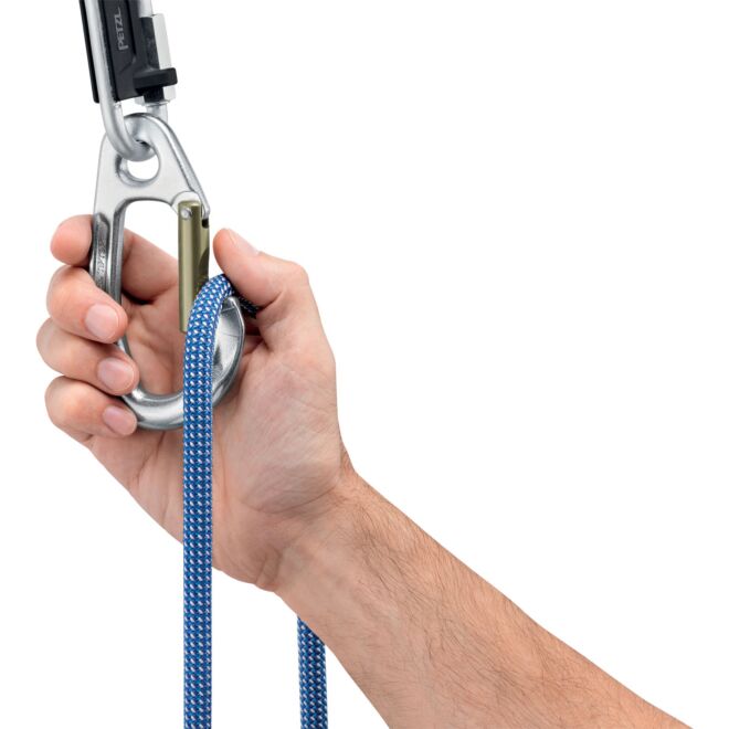 Petzl Tiptop Stainless (Packung mit 10) Klettersteigkarabiner