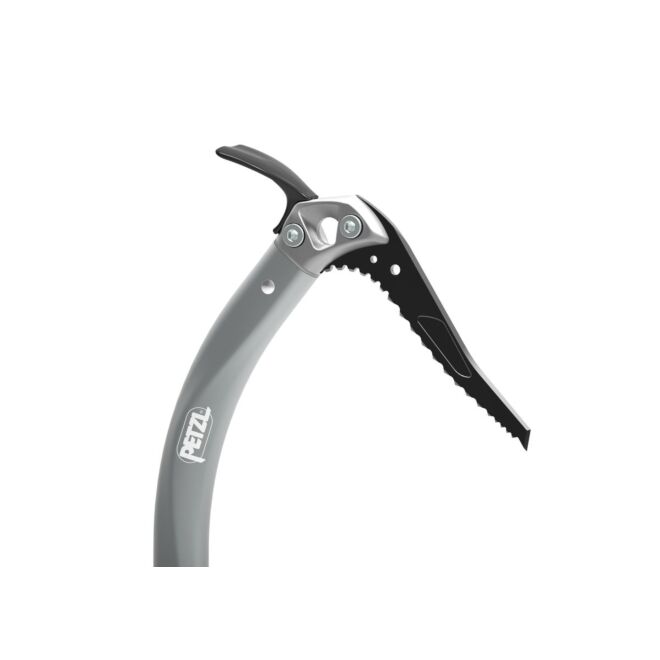 Petzl Quark Eispickel mit Schaufel technischem Bergsteigen