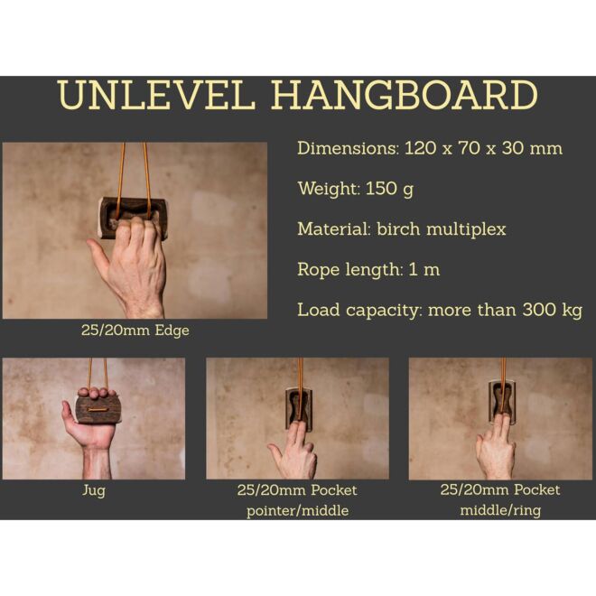 Captain Fingerfood Unlevel tragbare Kletterreise