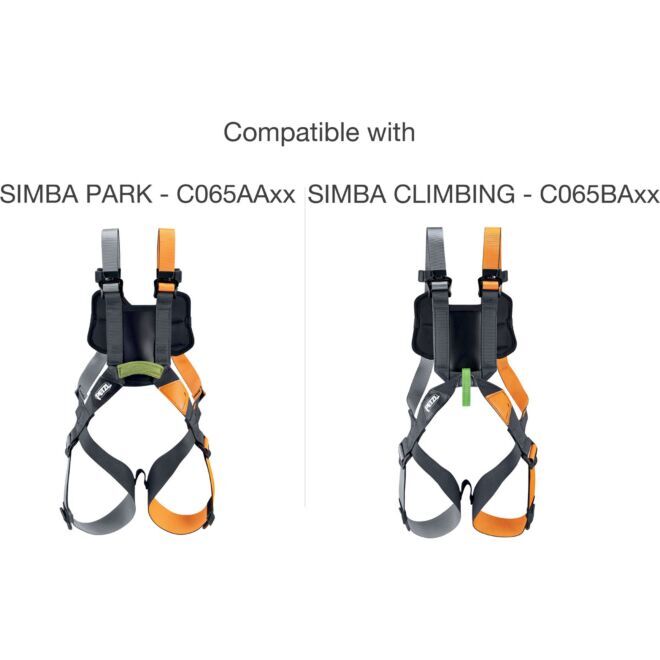 Petzl Attrezzo di sbloccaggio für Geschirre Swan und Simba Zubehör Geschirr