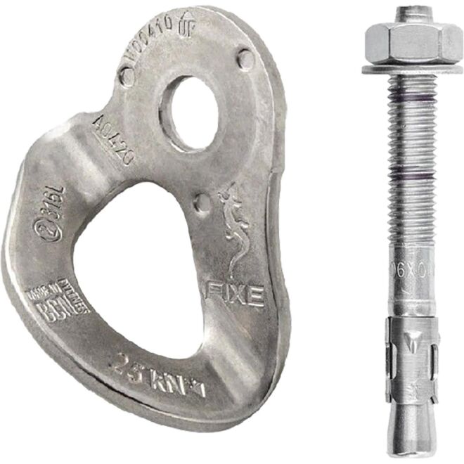 Fixe 316L Expansion Bolt Ø12x90 mm + Hanger pack Expansionsbolzen + Plakette