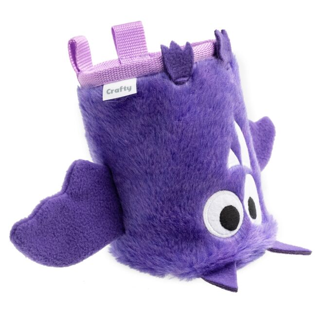Crafty Climbing Violet Bat magnesitbeutel