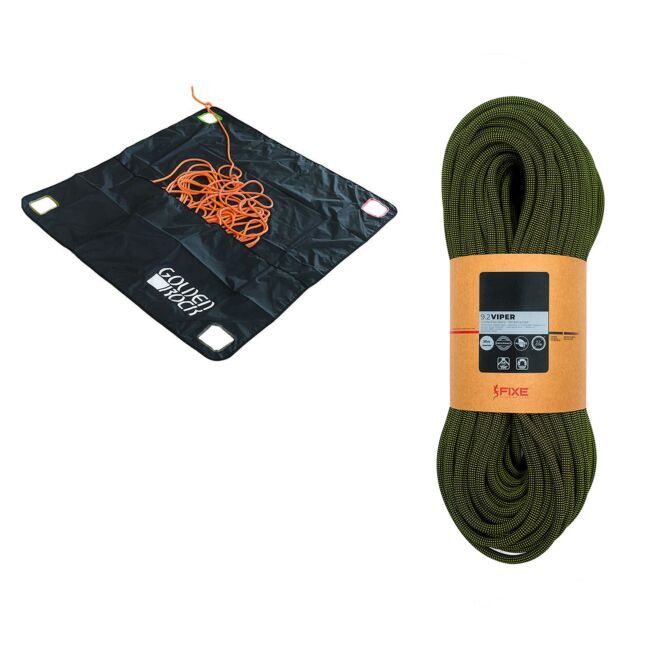 Oliunìd Kit Viper 9.2 mm Endurance + Golden Rock Rope Tarp