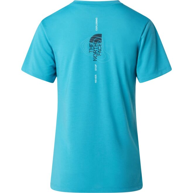 The North Face W Bitmap Logo S/S Tee Graphic Damen t-shirt