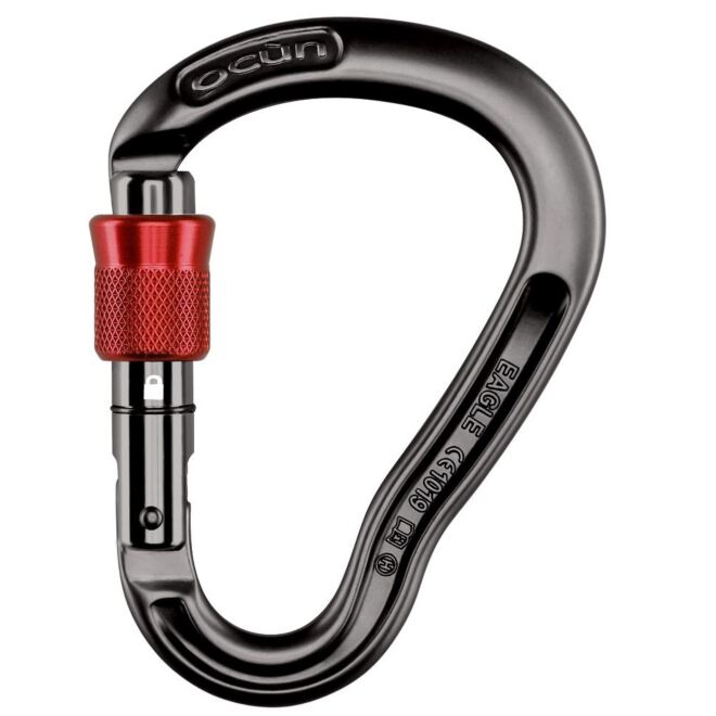 Ocun Eagle HMS Screw karabiner mit Schraubverschluss klettern