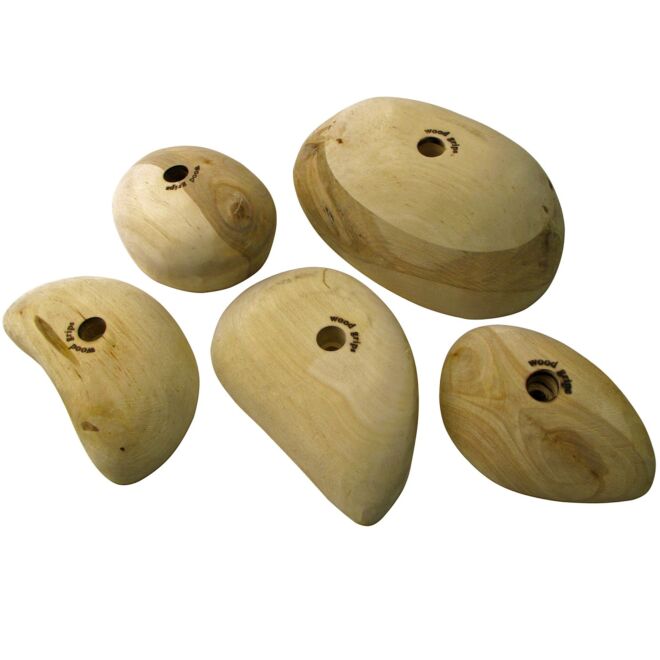 Metolius Wood Grips Pack 5 set 5 Klettergriffe