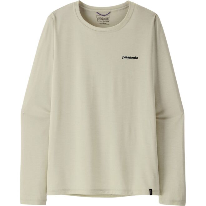 Patagonia W's L/S Cap Cool Daily Shirt - Boardshort Logo Damenhemd