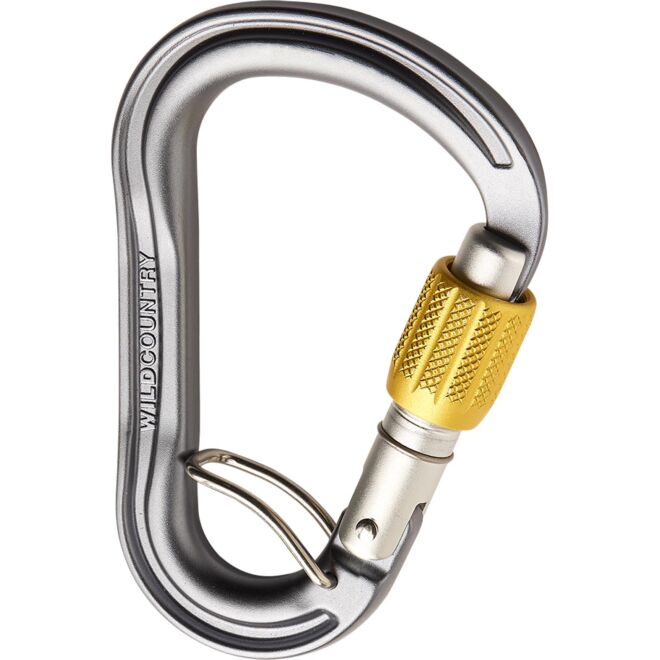 Wild Country Xenon HMS Belay karabiner mit Schraubverschluss klettern