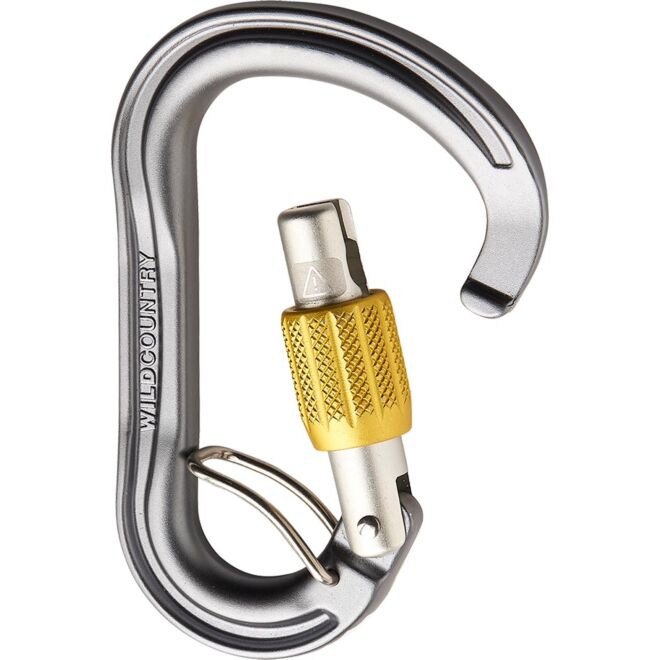 Wild Country Xenon HMS Belay karabiner mit Schraubverschluss klettern