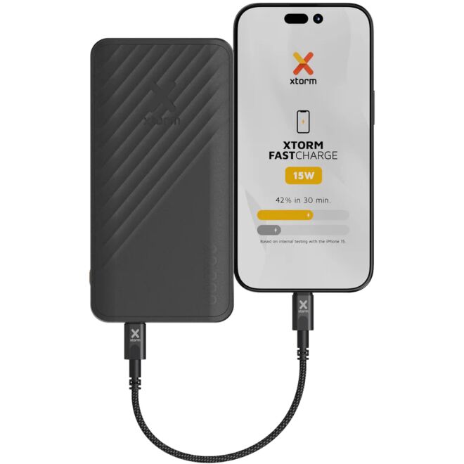 Xtorm Power Bank Go2 - 20000 mAh tragbarer Ladegerät