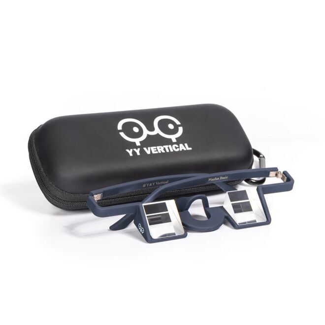 YY Vertical Belay Glasses Plasfun First prismatic glasses for climbing safety