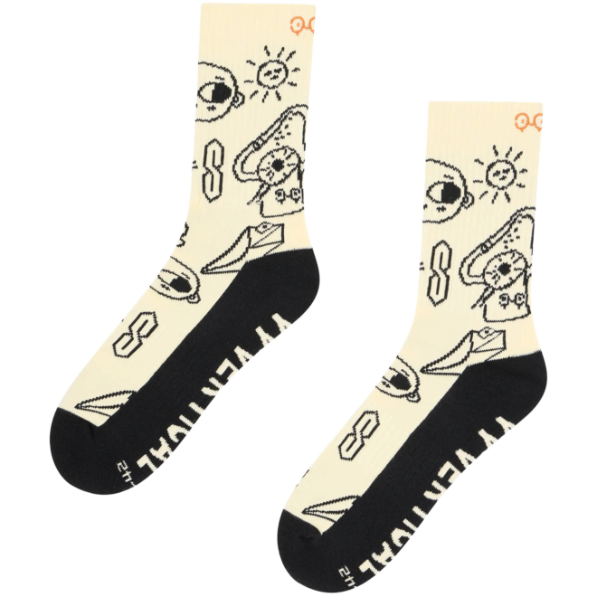 YY Vertical Climber Doodle Socks Socken
